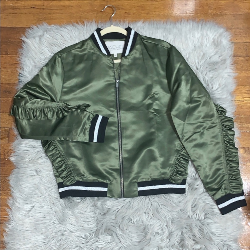 Rachel Roy Ruffled Jacket